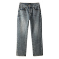 Washed Blue Baggy Jeans - Loose Ripped Denim | Trendy Streetwear Jeans
