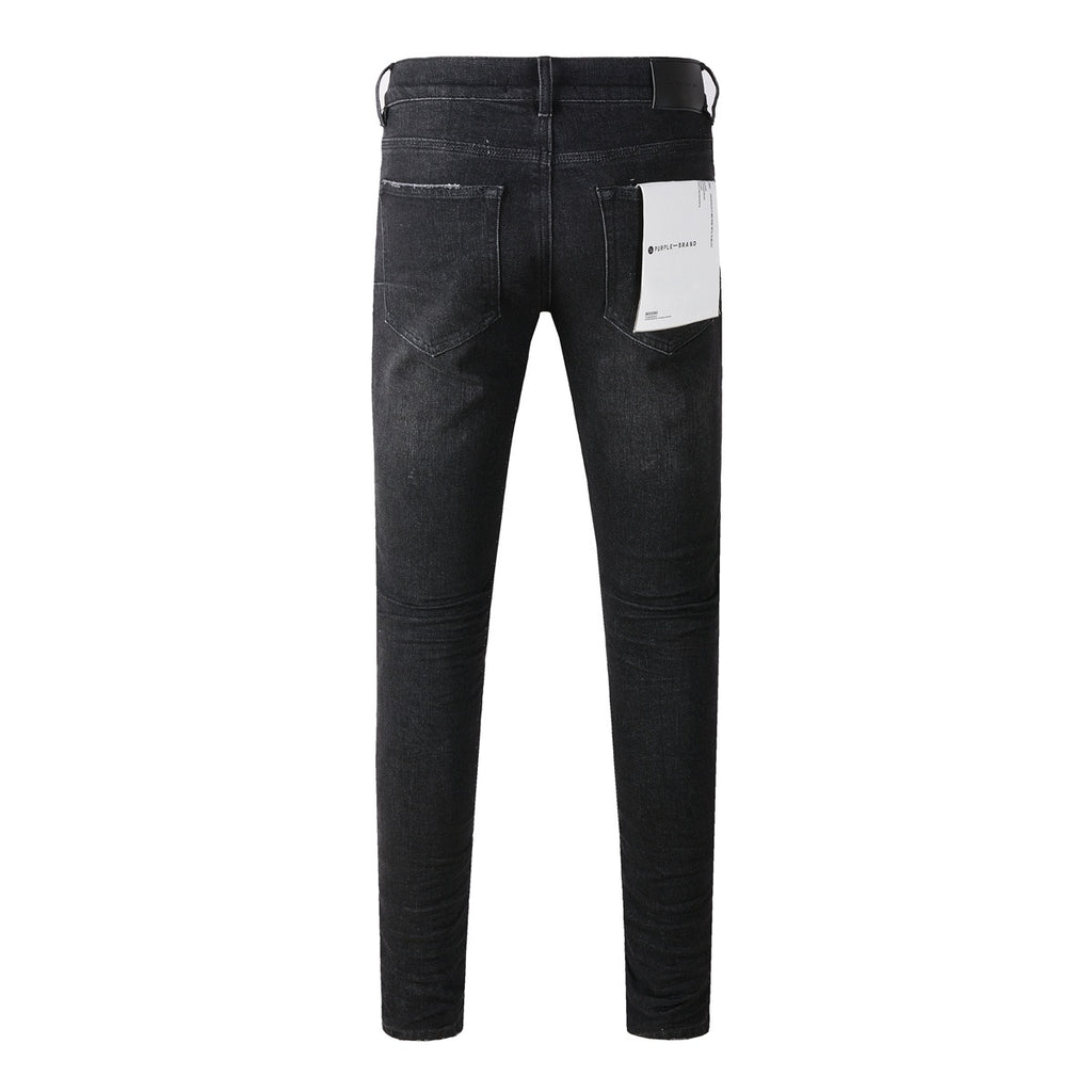 Distressed Destroyed Slim Fit Denim Jeans – Perfect for Street Style