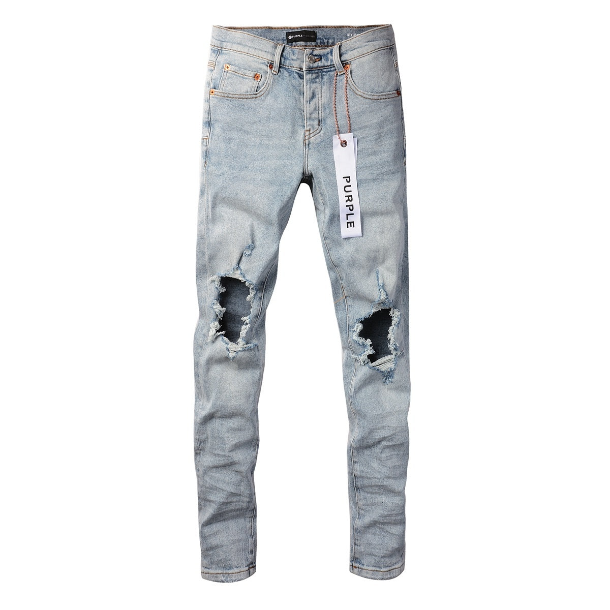 Men’s Best Distressed Holes Slim Fit Jeans for Urban Streetwear