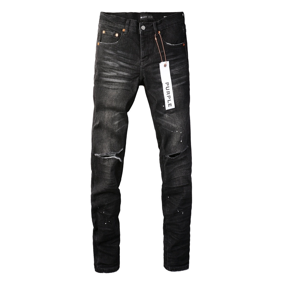 Distressed Destroyed Slim Fit Denim Jeans – Perfect for Street Style