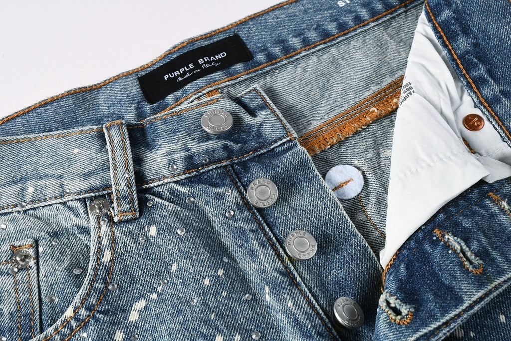 Men's Blue Baggy Jeans with Street Style Design