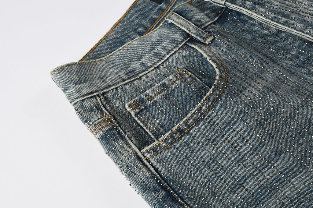 Washed Blue Baggy Jeans - Loose Ripped Denim | Trendy Streetwear Jeans