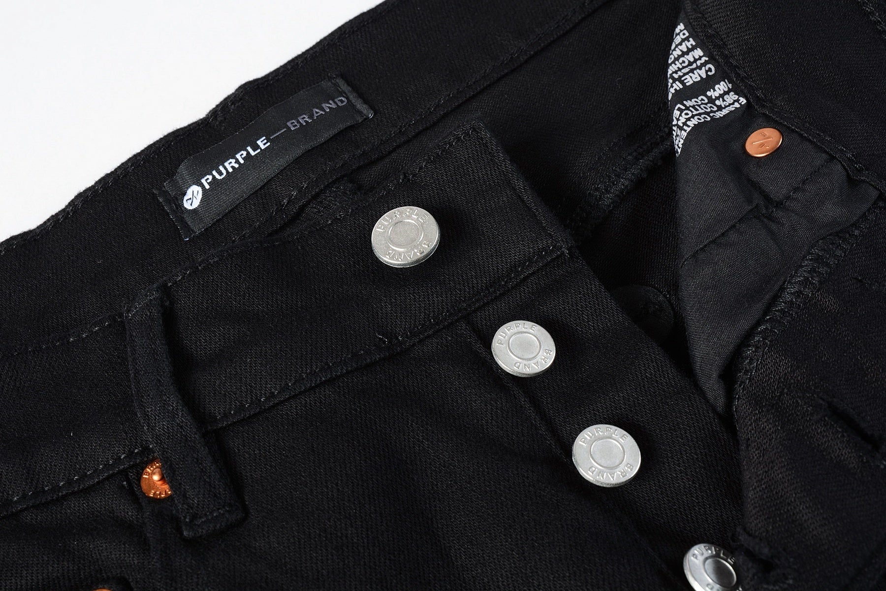 Slim Fit Street Style Denim Black Ripped Jeans For Men