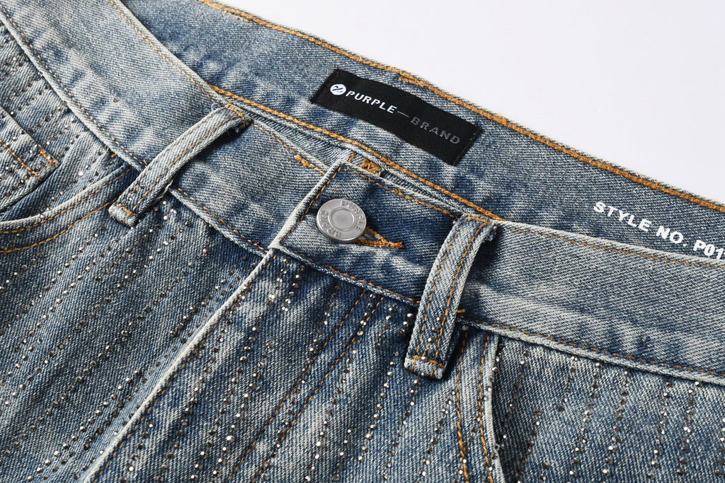 Washed Blue Baggy Jeans - Loose Ripped Denim | Trendy Streetwear Jeans