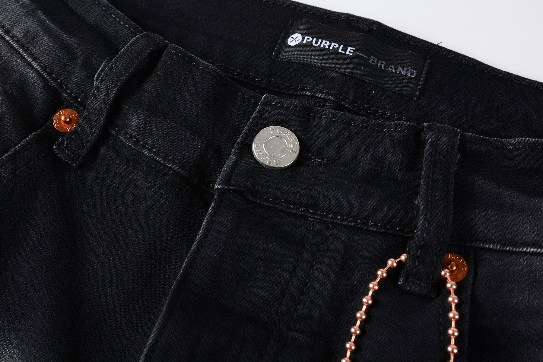 Men High Street Black Destroyed Holes Distressed Stretch Slim Fit Ripped Jeans