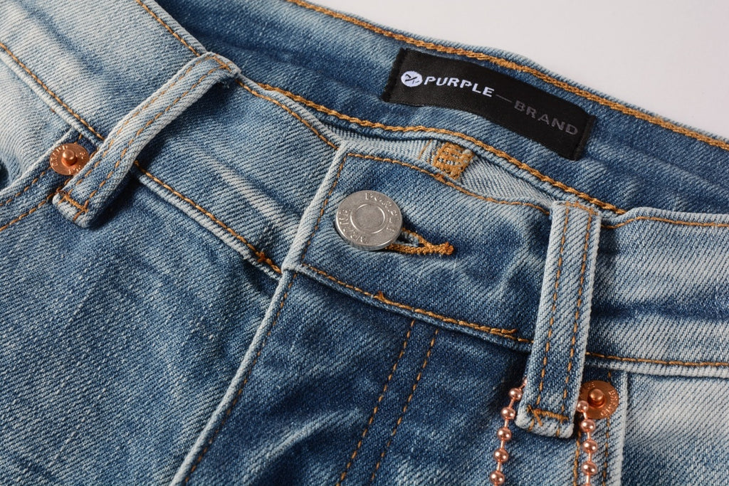 Street Style Distressed Denim Slim Fit Ripped Jeans