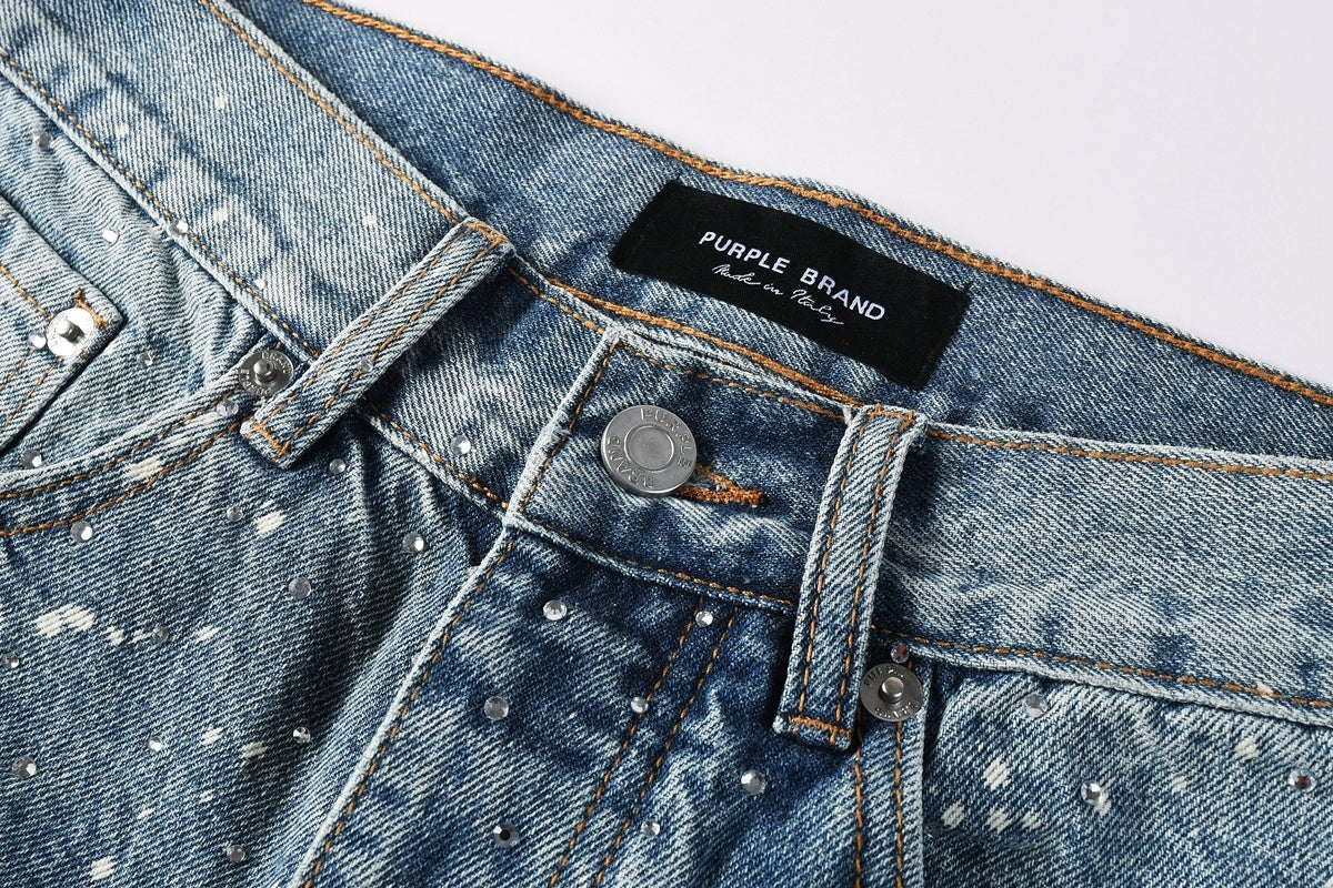 Men's Blue Baggy Jeans with Street Style Design