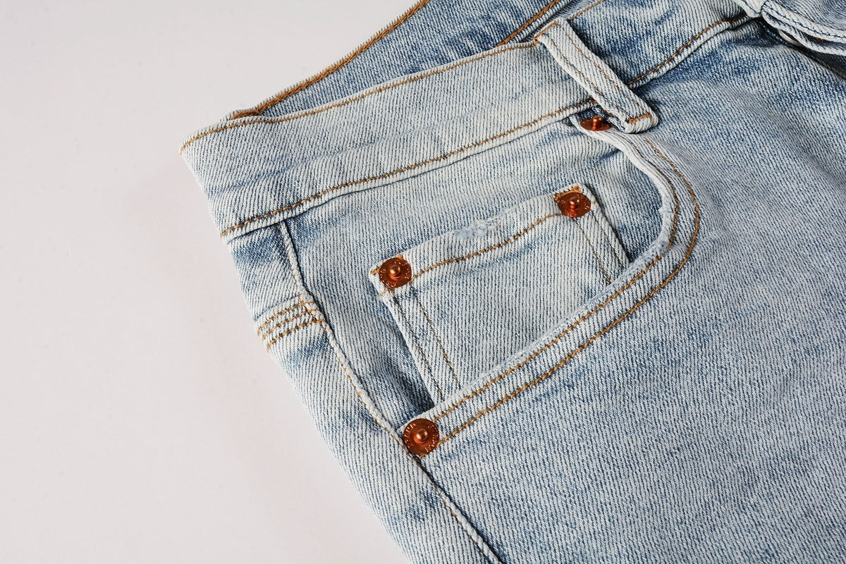 Men’s Best Distressed Holes Slim Fit Jeans for Urban Streetwear