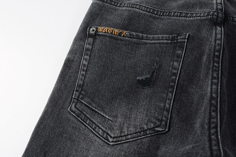 Ksubi Style Vanwinkler Patchwork Distressed Skinny Jeans