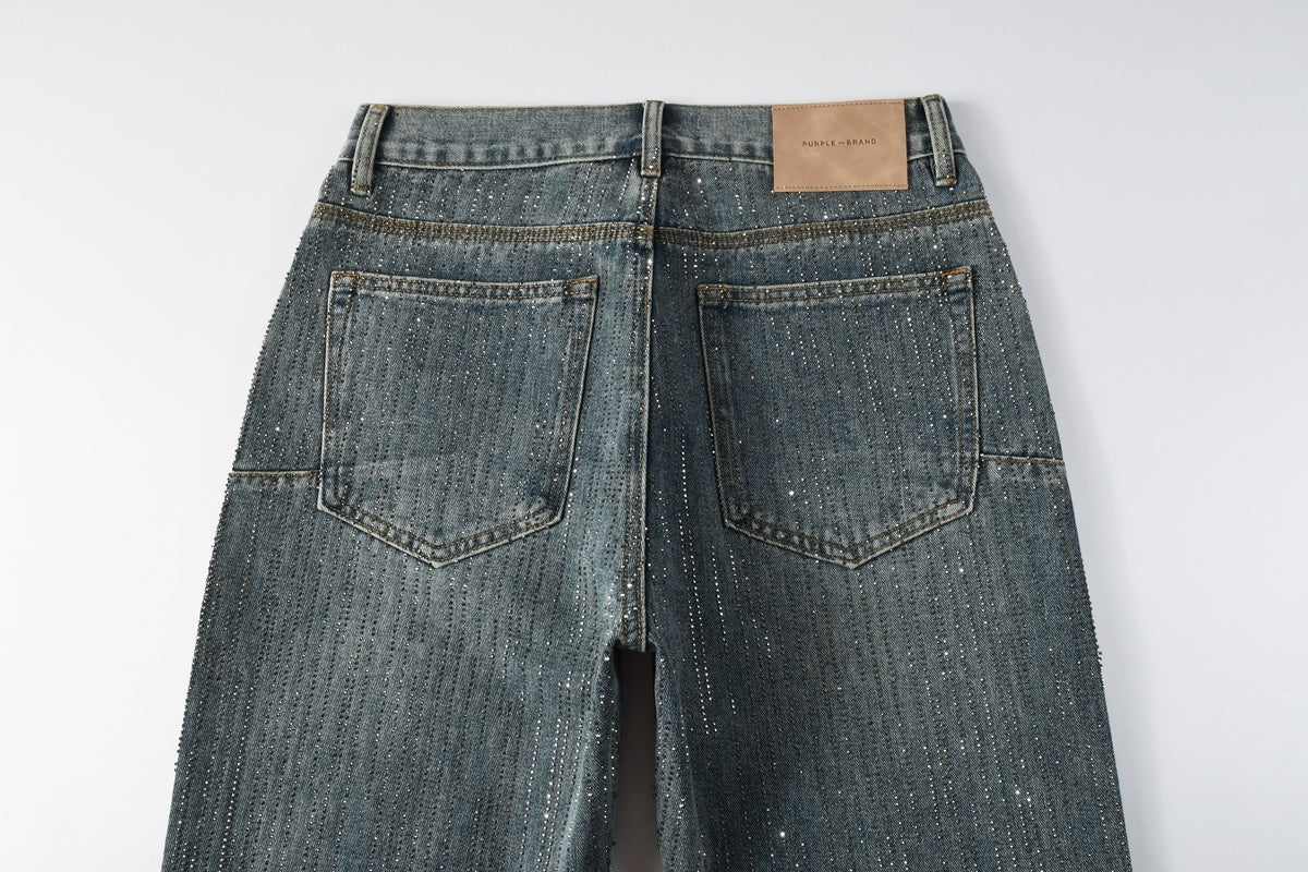 Washed Blue Baggy Jeans - Loose Ripped Denim | Trendy Streetwear Jeans