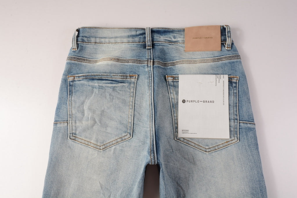 Street Style Distressed Denim Slim Fit Ripped Jeans