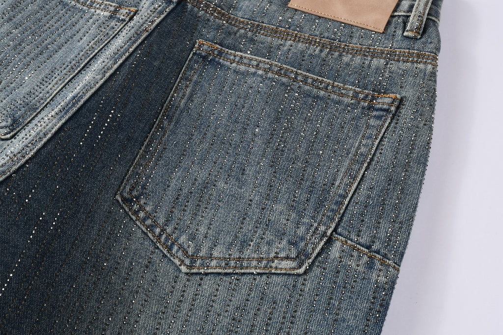 Washed Blue Baggy Jeans - Loose Ripped Denim | Trendy Streetwear Jeans
