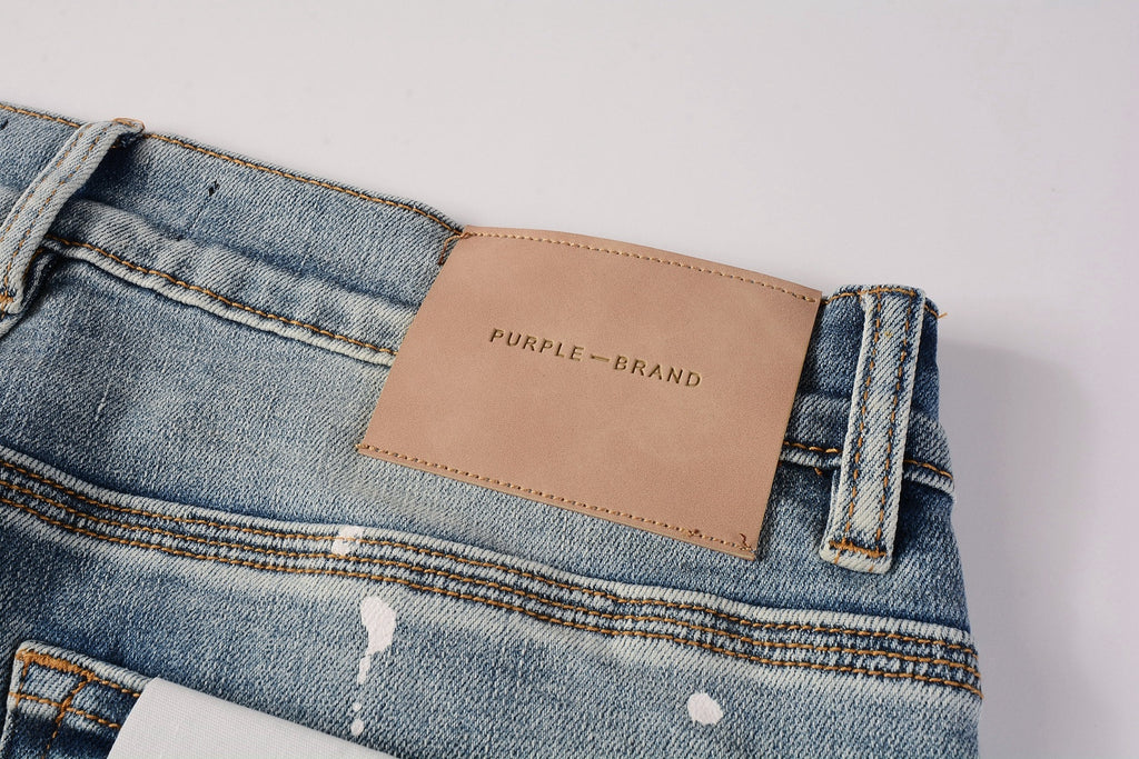 Slim Fit High Street Ripped Distressed Denim Jeans For Men