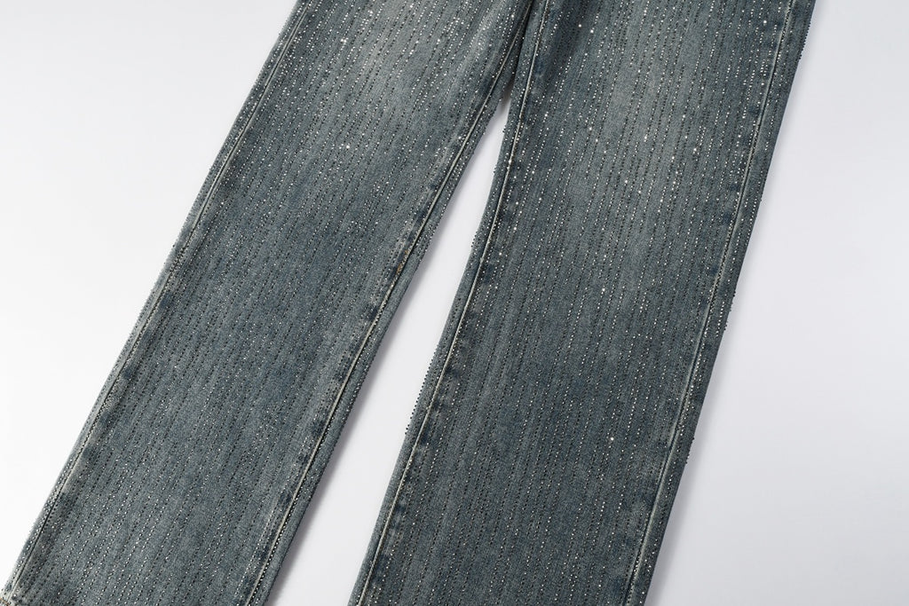 Washed Blue Baggy Jeans - Loose Ripped Denim | Trendy Streetwear Jeans