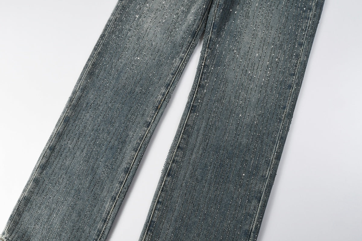 Washed Blue Baggy Jeans - Loose Ripped Denim | Trendy Streetwear Jeans
