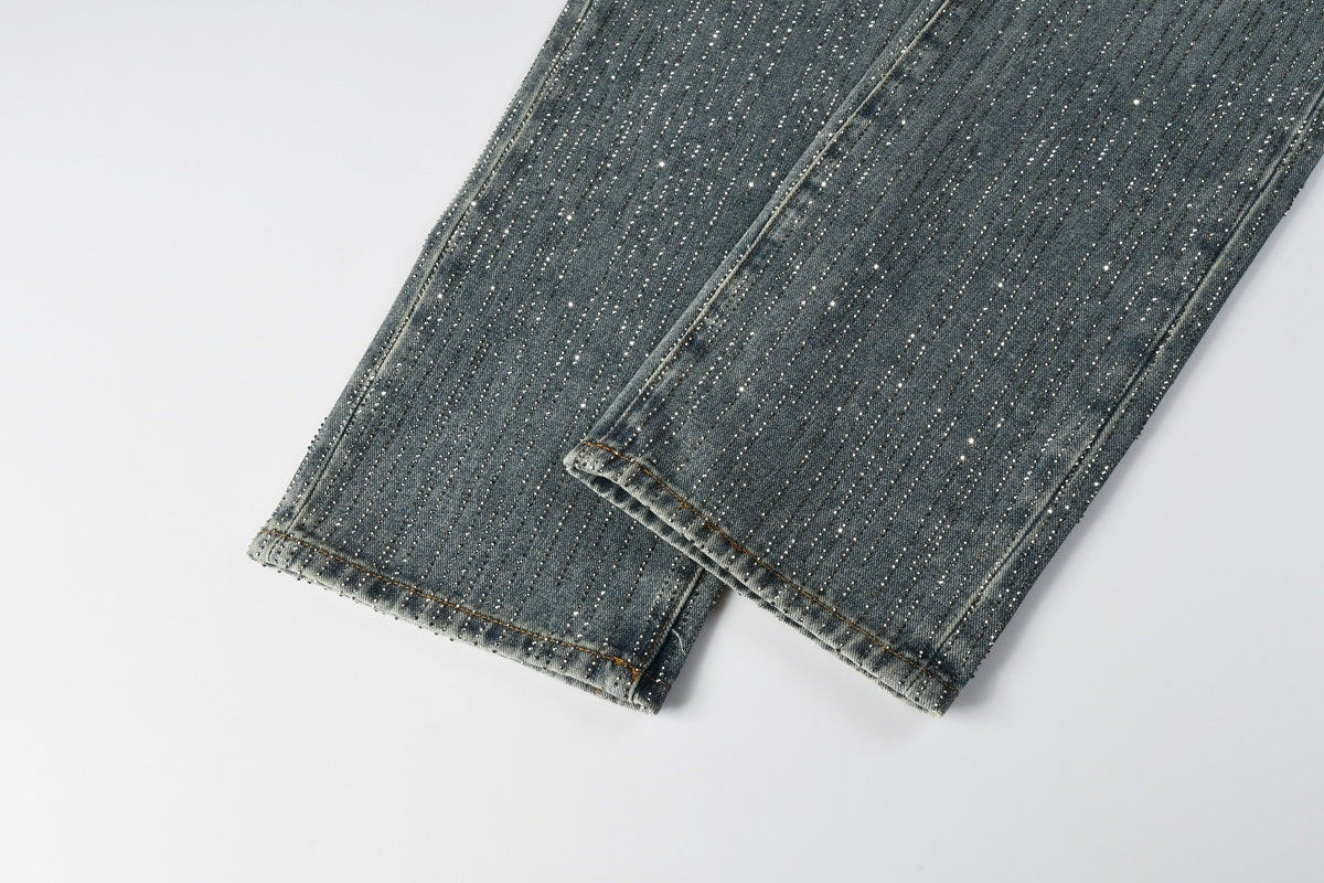Washed Blue Baggy Jeans - Loose Ripped Denim | Trendy Streetwear Jeans