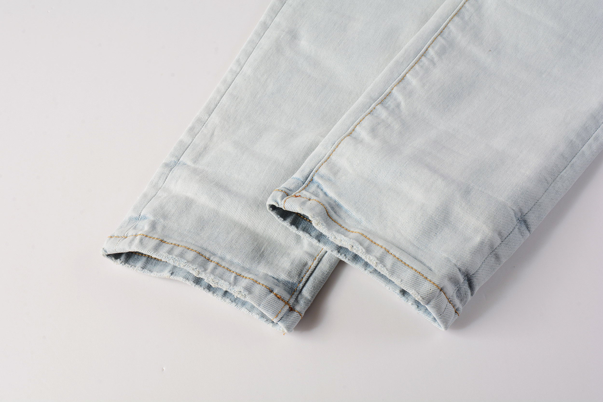 Men's Shop Street Style Slim Fit Ripped Denim Blue Jeans – Stretch Denim