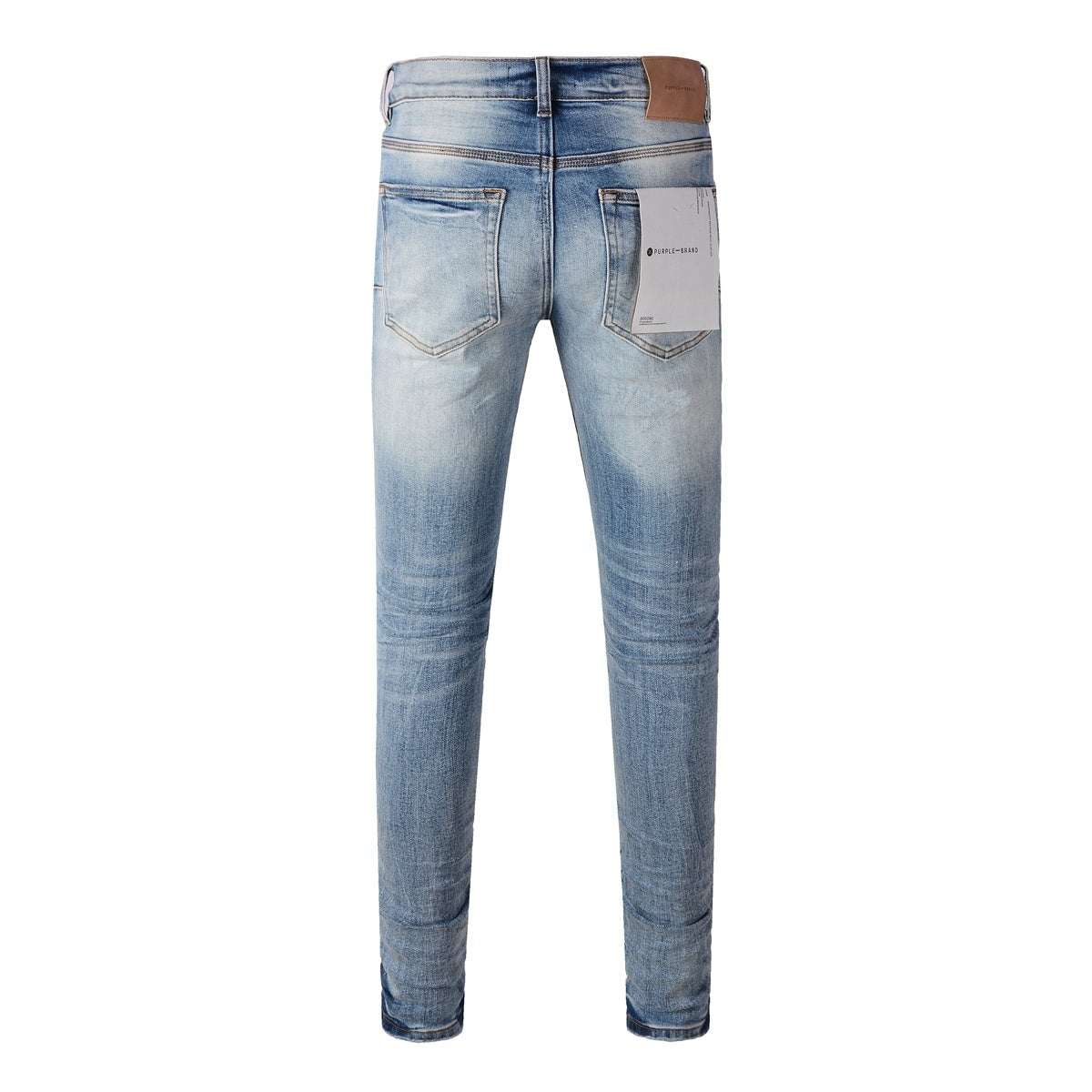 Street Style Distressed Denim Slim Fit Ripped Jeans