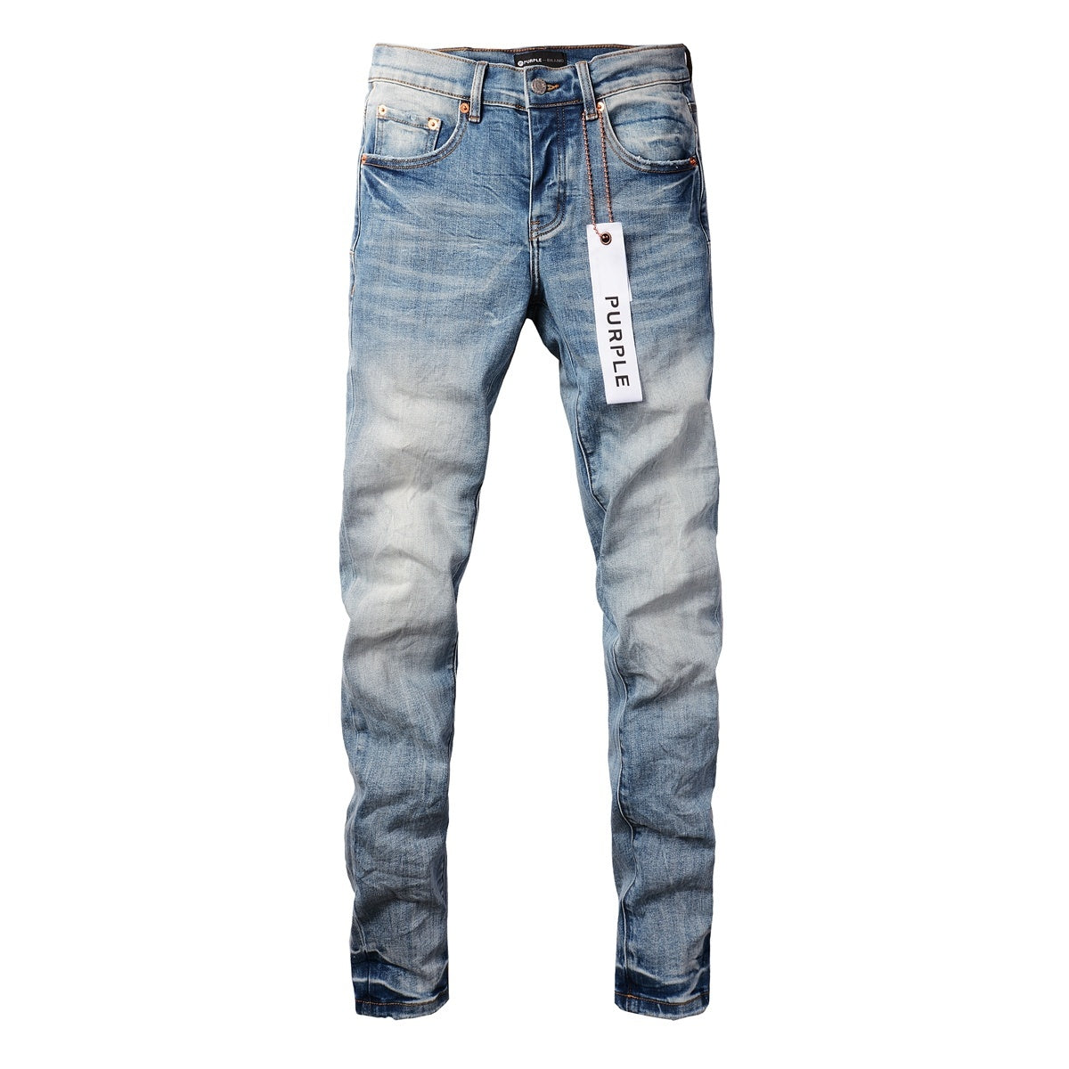 Street Style Distressed Denim Slim Fit Ripped Jeans