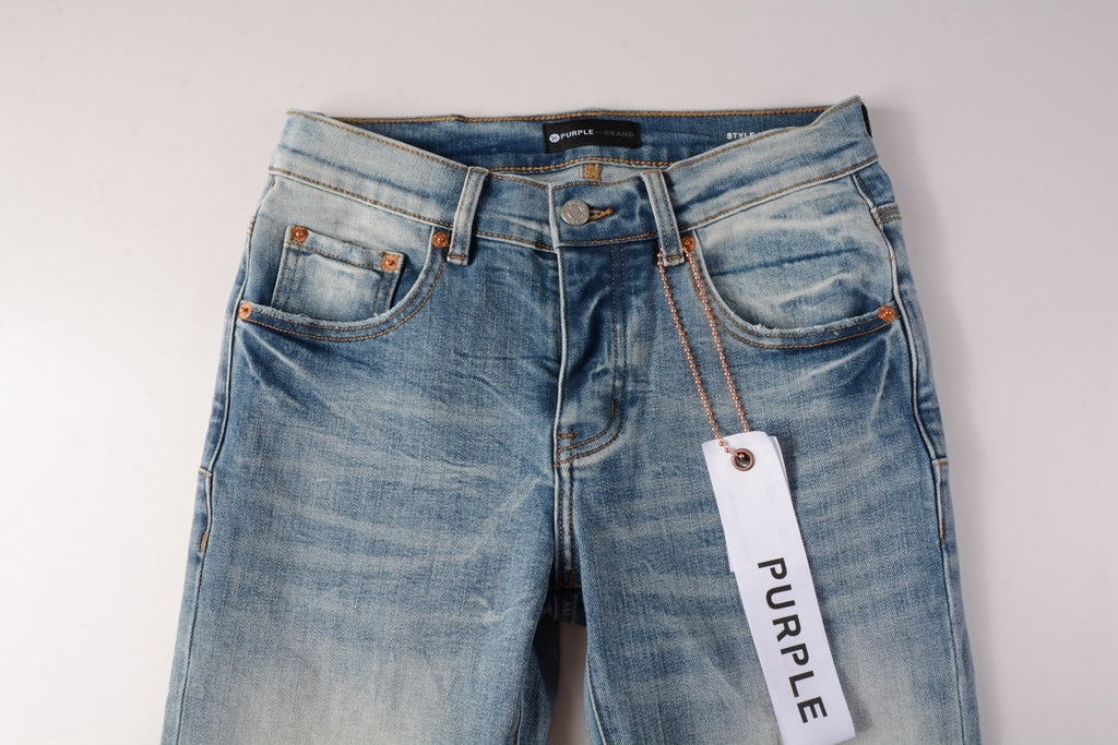Street Style Distressed Denim Slim Fit Ripped Jeans